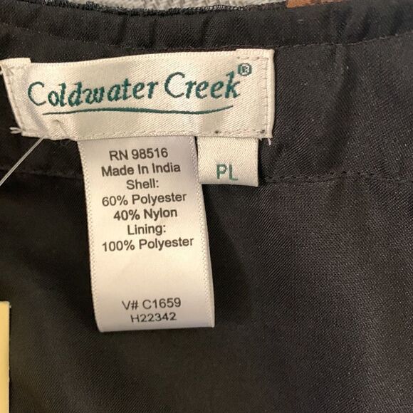 NWT Coldwater Creek Pucker Embroidered Jacket - Picture 16 of 16